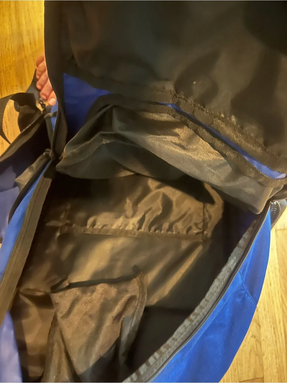 Capelli of New York Blue and Black Backpack with FC Westlake Patch